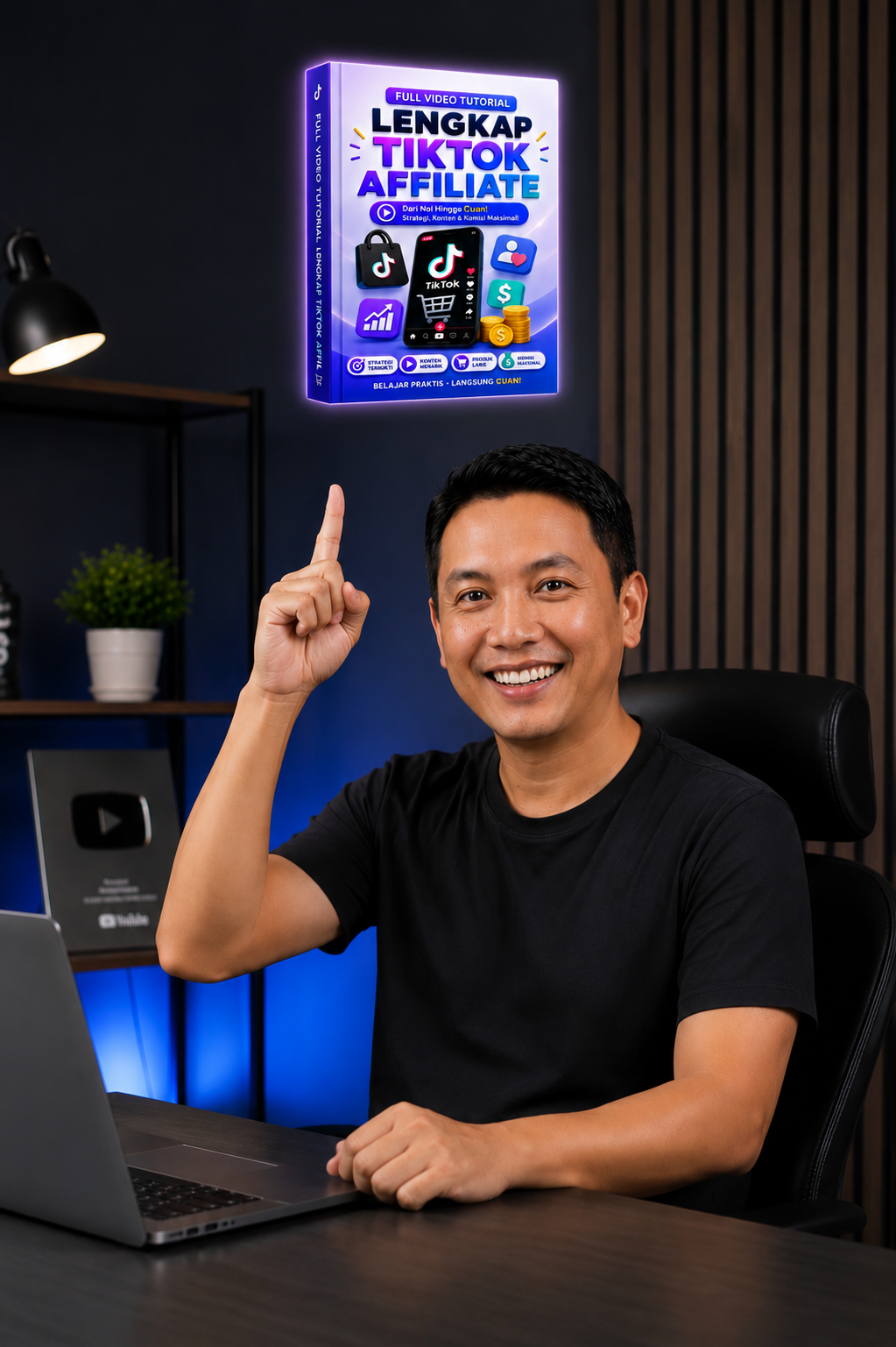 Thumbnail video tutorial lengkap TikTok Affiliate
